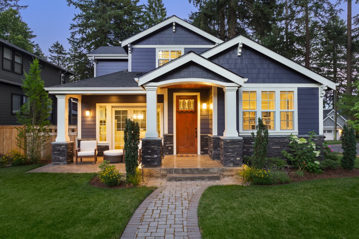 Featured Foothills Gutter Pro project — craftsman home with seamless gutters